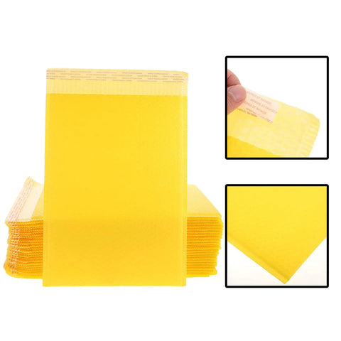 Waterproof Bubble Mailers 25 Pack 28x37cm Plus 6cm Thickened Padded Envelopes Shockproof Shipping Bags for Easy Mailing and Handling
