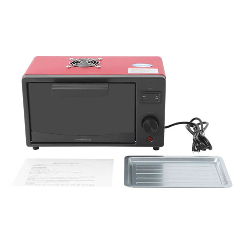 Ultimate 395nm UV Resin Curing Box With 80 LED Beads And Active Cooling Fan For Hella Fast Drying Including Digital Timer Tray For Crafting Jewelry Coasters Smoothly With Rock Solid PC Build In Vibrant Red