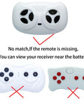 Top view of 2.4GHz Bluetooth Remote Control for Kids Ride On Cars 12V Electric SUVs shown with incompatible remotes below