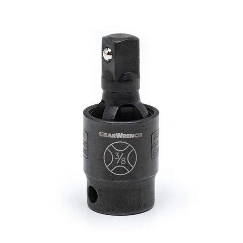 Beefy X Core Pinless Impact Universal Joint Set Three Piece Drive Set with 3/8 inch for secure socket retention and flex