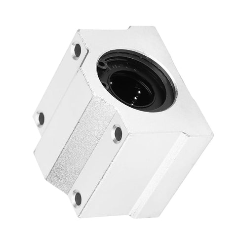SC30UU Linear Motion Ball Bearing Slide Block Aluminum Alloy Closed End 30mm ID Low Friction High Precision Easy Install For Machinery Equipment Workhorse Rail Travel For CNC Robotics And 3D Printers, aluminum block