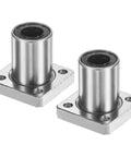 Rock Solid LMK10UU Linear Ball Bearings with 10mm Bore and 19mm OD for smooth motion in 3D printer builds, 2 pcs.