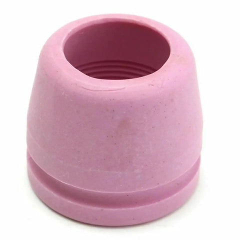 Top Tier Plasma Cutter Consumable Replacement Kit For WSD60 G55 And 60A AG-60 Torch - Pink ceramic nozzle for welding applications.