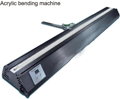 No Fuss Plug And Play Acrylic Heat Bender For Pvc Sheets Pro Grade Metal Bending Tool showing a sleek, compact unit for bending panels.