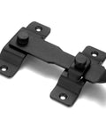 Matte Black Flip Latch Gate Latch Lock For Barn Fence And Sliding Doors Heavy Duty Stainless Steel Gate Hardware Safety Catch