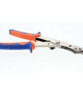 Sheet Metal Nibbler Hand Tool With Adjustable Cutting Head For Automotive Fabrication And Bodywork, Ergonomic Grip