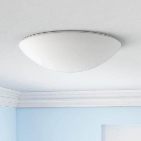 Easy Install No Fuss Dimmable LED Ceiling Light Fixture 11 Inch Flush Mount Cool White 4000K 15W 1200lm CRI90 UL Listed