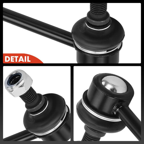 Close-up of Front Sway Bar Link Set for Hyundai Elantra 2007 2012 and Kia Forte Forte Koup Forte5 Rondo Magentis Optima 2006 2011