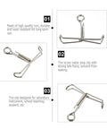 10 Pieces Spring Water Stopper Clips Adjustable Pinchcock Control Clips Pro Grade Laboratory Rubber Tubing Sealing Clamps explained