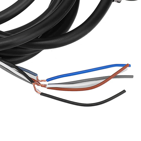 Wiring connections of Diffuse Reflection Photoelectric Switch Proximity Sensor For Level Detection And Control, 24 To 240V, BEN300 Model