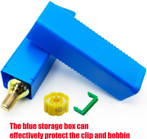 Two Pack CO2 Cartridges 24G And 33G With Half Inch Thread For Inflatable Life Jackets And Vests, blue storage box and accessories