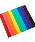 Plastic Rainbow Fraction Tiles Set For Kids Hands On Learning Fractions And Equivalence With Color Coded Montessori Math Manipulatives