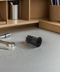 Heavy Knucklebuster Engine Hold Down Wrench For Caterpillar 3200 And 3406 Diesel Generators with black grip on a desk.