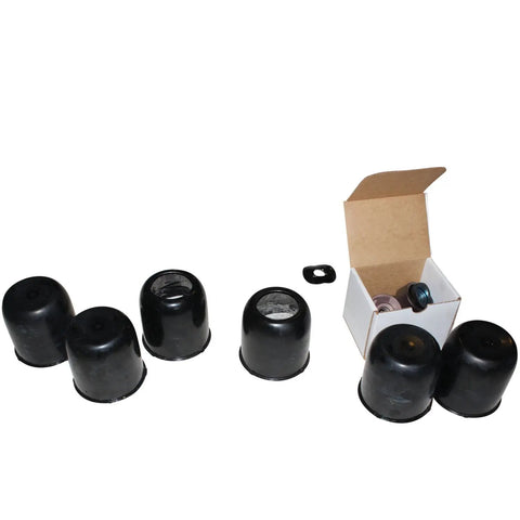 Knock Out Punch Set 7 Piece Tube Size Kit For Plate Steel Includes 3/4 1 1-1/4 1-1/2 1-3/4 2 2-1/2 Inch Punches CNC Machined 4130 Chrome Moly