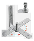Pivot Door Hinges for Wooden Doors with 360 Degree Rotation Full Circle Swing Hardware Set shown with mounting parts and shaft