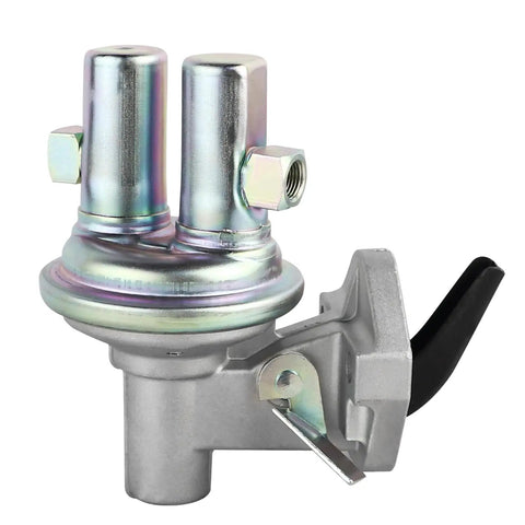 Fuel Pump Replacement For John Deere Tractors RE42211 RE43274 showing dual inlet ports and lever arm