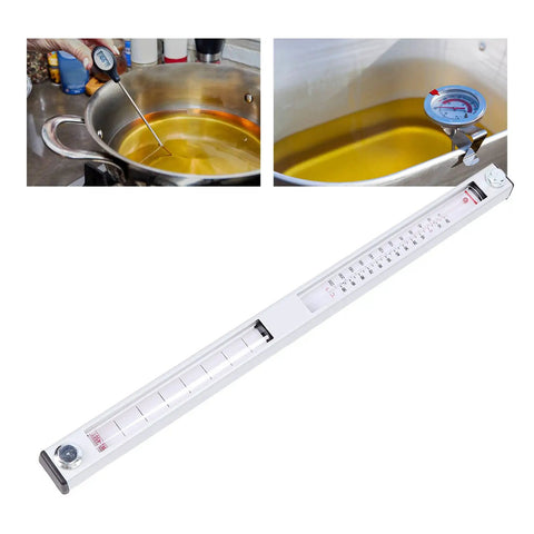 Oil Liquid Level Gauge Meter With Clear Glass Display for hydraulic systems and coolant tanks. Precise sensor visible.