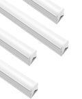 Brighten Your Workshop With A 4 Pack 14W LED T5 Integrated Fixtures 3ft Daylight White 6000-6500K Linkable Shop Light