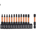 Premium 13 Piece Torx Screwdriver Set With T7 To T40 Star Bits Featuring Hollow Solid Tips And Magnetic Alloy Steel Build Perfect For Home Repairs Electronics, Toys, And Appliances You Can Trust. T7-T40 Torx bit set with magnetic alloy steel tips in holder