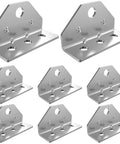 8 Pack Heavy Duty Swivel Top Angle Brackets For Boat Trailers Built Like A Tank Rock Solid Marine Deck Mount Durable Steel Brackets.