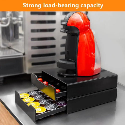 Stash Your Coffee With This Space Saving K Cup Pod Drawer Organizer For 20 Pods Fits Nespresso Dolce Gusto And K Cup Capsules