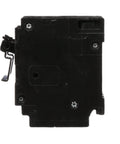 Side view of Two 30 Amp Double Pole Quadplex Plug In Circuit Breaker With Space Saving Half Inch Frame UL Listed