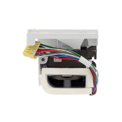 Side view of Ice Maker Assembly for Fridge Replacement Kit DA97-07592A OEM Genuine Housing AW-PJ Compatible with Samsung Fridges