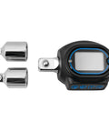 Digital Torque Adapter With 1/2 Inch Drive Includes 3/8 Inch And 1/4 Inch Adapters Rotatable Display 30 To 150 Foot Pound Range