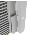 Close-up of metal structure on Beast Cooling Plate Heat Exchanger And Air Cooler For CNC Machine Tool Oil System 11.5KW Cooling Power