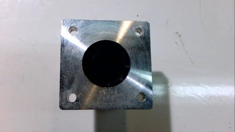Top view of Super Flanged Closed Pillow Block Bearing With Self Aligning Design For End Supported Use On Three Quarter Inch Shaft.