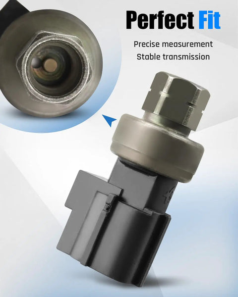 Close-up of AC Pressure Transducer Switch With Three Pins For Ram 1500 2500 3500 2003 2009 Jeep Grand Cherokee 2002 2004.