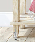 8 Pack Steel Adjustable Height Furniture Levelers With Anti Slip Pads For Uneven Floors on wooden cabinet leg
