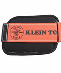Hydra-Cool Pole Climber System Velcro closure detail with logo and black lining, part of pro-grade support gear for climbing.