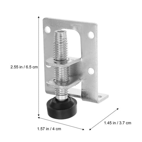 Heavy Duty Furniture Levelers 8 Pack Adjustable Corner Leveling Feet Brackets For Chairs Tables Sofas And Desks No More Wobble On Uneven Floors For Home Improvement Projects, metal bracket with screw foot, 2.55 in