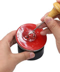 Red Sealing Ball Tool For Jewelry Making And Rings Engraving And Setting And Manufacturing Accessories Durable Crafting Gear For DIYers Makers Perfect For Handcrafted Jewelry Projects used on a ring