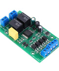 Beefed Up DC Motor Driver Controller Module With CW CCW Reversing 20A Relay Built For Real World Automation Projects And Industrial Equipment Wide Voltage Range And Efficient Heat Management With Copper Terminal Design, PCB board