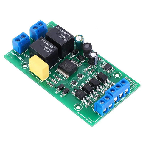 Beefed Up DC Motor Driver Controller Module With CW CCW Reversing 20A Relay Built For Real World Automation Projects And Industrial Equipment Wide Voltage Range And Efficient Heat Management With Copper Terminal Design, PCB board