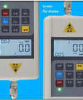 500N To 1000N Test Bench With Digital Force Gauge And LCD Display, Push Pull Tensile Tester With Five Grips For Tension And Compression Tests, Fast Accurate Pro Grade Load Readouts For Lab Use And Industrial Testing, LCD display close-up