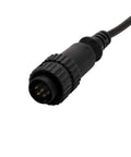 Close-up of connector on Micro Soldering Pencil 55 Watt Handpiece With O Tip Black Pro Grade Soldering Tool For Tiny Joints