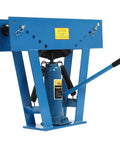 Front view of 16 Ton Hydraulic Pipe Bender Pro Grade With 8 Dies One Half Inch To Three Inch Manual Tube Bending Machine