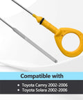Engine Oil Dipstick For Toyota Camry And Solara 2002 2006 Replaces 917-396 153010H012 Accurate Oil Level Indicator