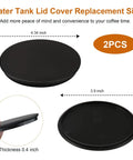 Water Tank Lid Cover Replacement For Vertuo Plus Coffee Machines Fits Krups Vertuo Plus XN900810 XN900T10 Series No Fuss