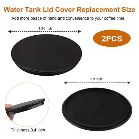 Water Tank Lid Cover Replacement For Vertuo Plus Coffee Machines Fits Krups Vertuo Plus XN900810 XN900T10 Series No Fuss