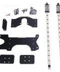 Double Linear Guide Kit MGN9H 300mm Plate Linear Metal Motion Rails For 3D Printers Upgrade Built For Solid Stability Smooth Motion And Precise Prints, twin rails and mounting plates