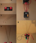 Assembly steps of Mini DC Induction Jacobs Ladder High Voltage Arc Tesla Coil Kit For DIY Enthusiasts and Students