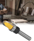 Rugged Round Nose Bit Made From Hardened Carbon Steel With PTFE Coating and Heat Treated Alloy Blades for CNC cutting.