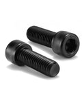 Top Shelf 1/4-20 X 1 1/2 Inch Socket Head Cap Screws And Bolts 20 Pack 304 Stainless Steel 18-8 showing hex drive and black finish.