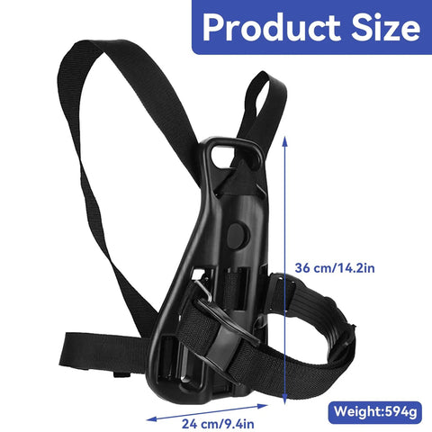 Adjustable Scuba Tank Backpack With Anti Skid Design, Portable Gas Cylinder Holder, dimensions 36cm x 24cm, weight 594g