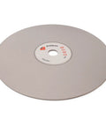 Heavy Duty Six Inch 2000 Grit Diamond Grinding Disc For Gemstone Glass And Rock Polish Tough As Nails For Knockout Lapidary And Hobby Crafting Projects on a white background.