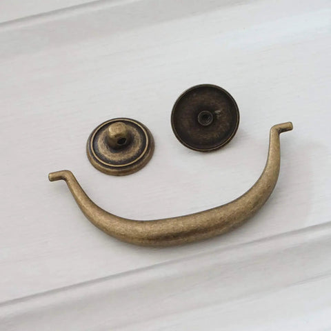 4.25 Inch Dresser Pull Handle Antique Bronze Zinc Alloy Cabinet Hardware Drawer Pull With 108mm Center To Center Rustic Retro